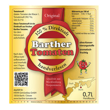 Lade das Bild in den Galerie-Viewer, Barther Tomatensaft